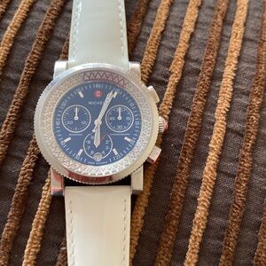 Michele Diamond Sport Sail 38MM  blue Dial Watch MW01C01D9002